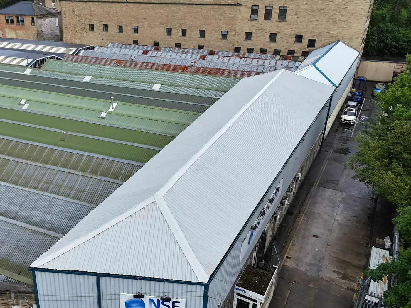 Commercial roofing by Broomhill Roofing, photo 3