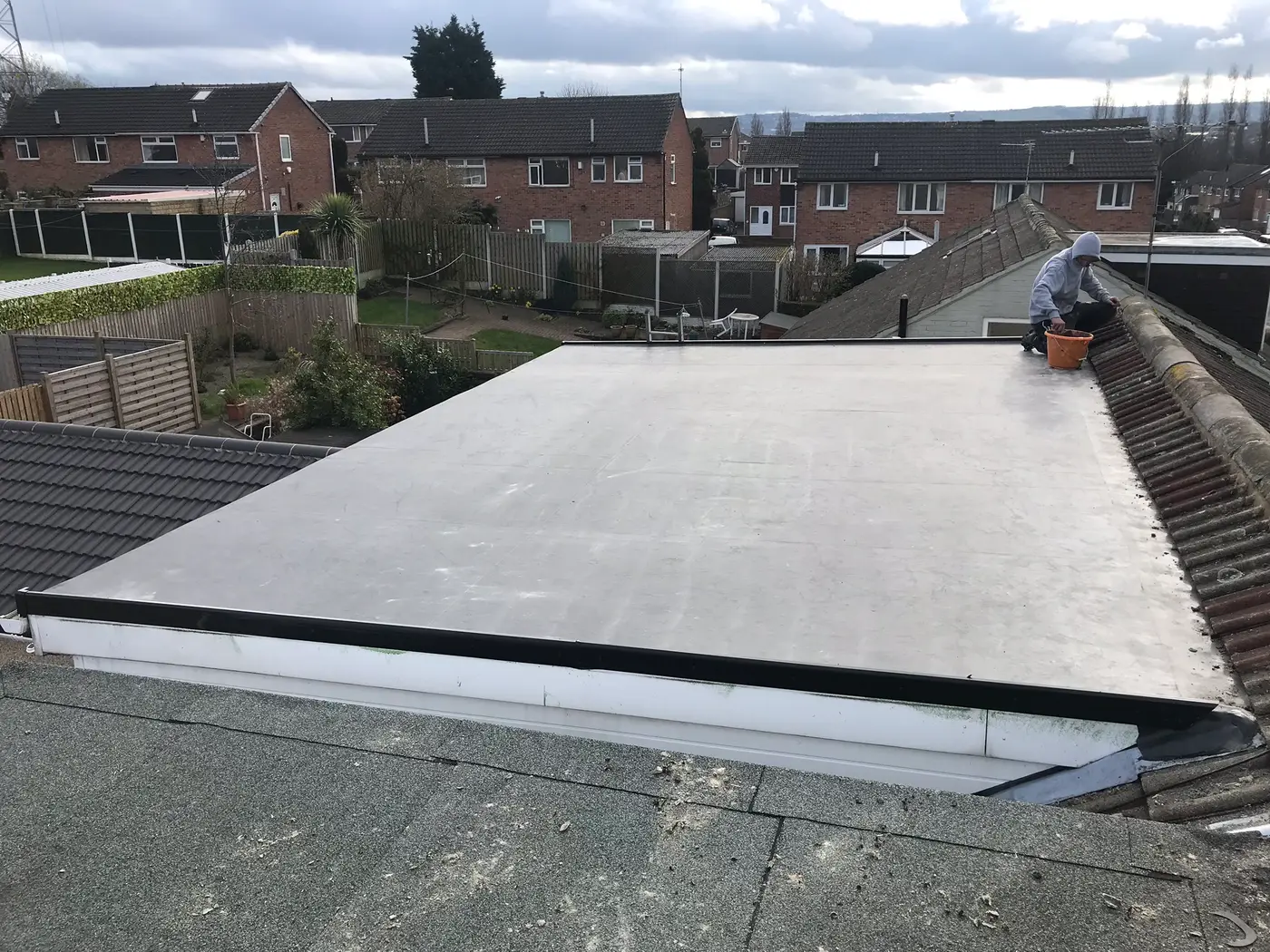 Flat and rubber roofing by Broomhill Roofing, photo 7