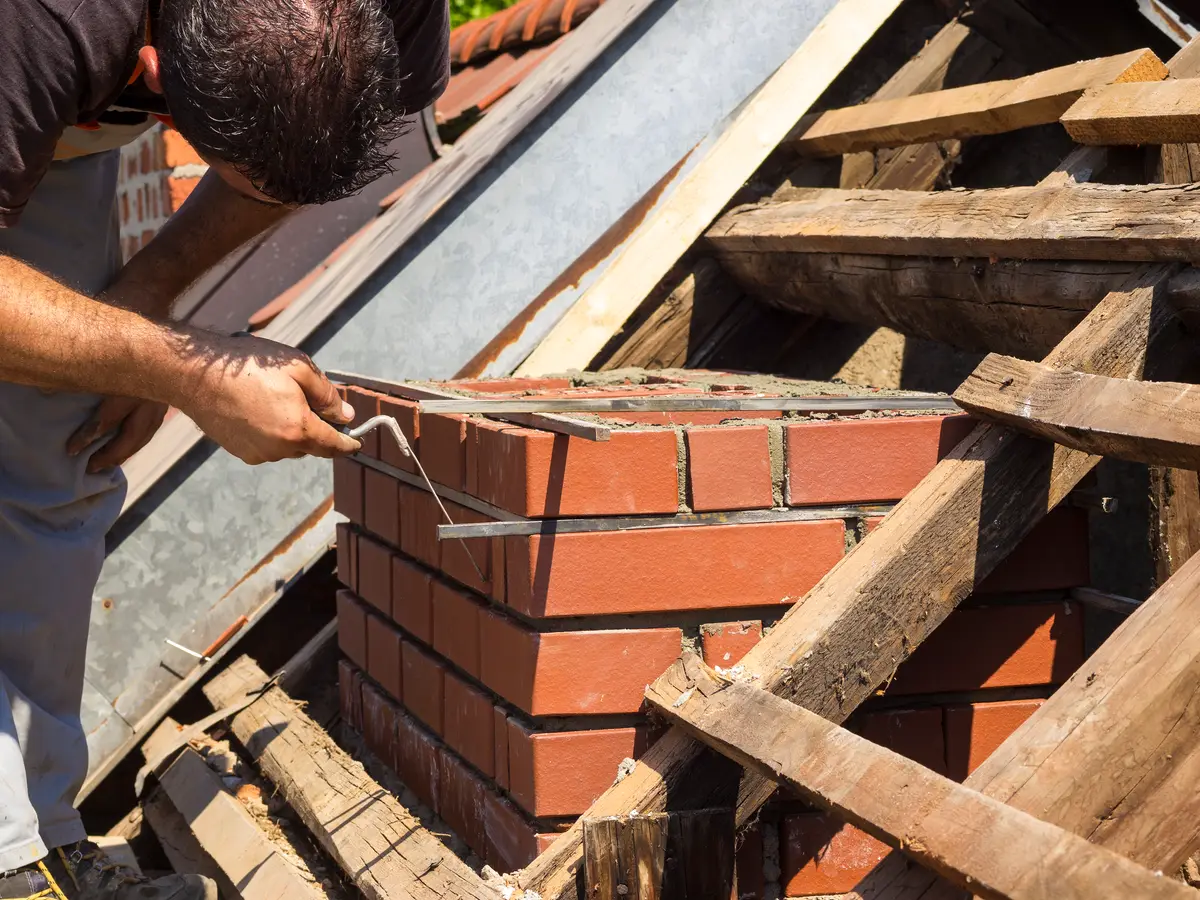 Chimney Repairs carried out by Broomhill Roofing