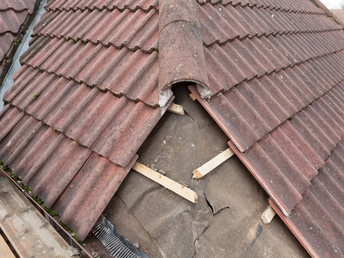 Emergency Roofers carried out by Broomhill Roofing