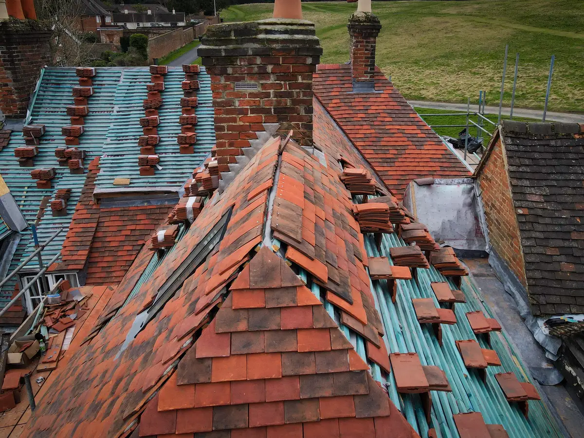 Emergency Roofers work by Broomhill Roofing