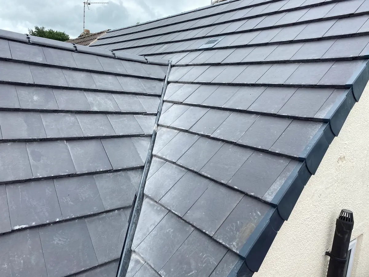 Slate Roofs work by Broomhill Roofing